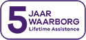 5 jaar waarborg